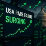 USA Rare Earth shares jump after CEO confirms talks with White House