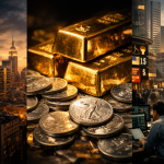 Evening digest: US growth surges, RBI defends rupee, gold and silver near record highs